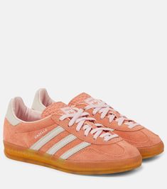 Gazelle suede sneakers in multicoloured - Adidas | Mytheresa Moda Over 50, Evening Shoes, Suede Sneakers, Summer Accessories, Adidas Online, Shoe Game