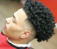 Tapered Braids, Curly Taper Fade, Fade Haircut Curly Hair, Taper Fade Curly Hair, Drop Fade Haircut, Black Hair Cuts, Curly Hair Fade, Men Haircut Curly Hair, Afro Curls