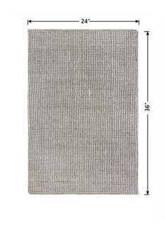 the area rug is shown with measurements for each side and two different areas to choose from