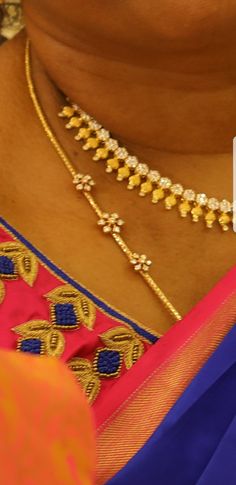 #diamond moguppu  #*thali chain #traditional moguppu Kodi Chain Design, Thali Mogappu Designs, Thali Kodi Designs Gold, Diamond Thali Chain Designs, Mogapu Thali Chain, Mugapu Thali Chain, Mogappu Chain Designs, Thali Mangalsutra, Thali Chain Designs Gold