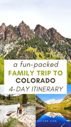 a family trip to colorado 4 - day itinerary