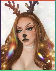 It is possible to age gracefully. 12 Days Of Christmas Makeup Looks, Reindeer Eye Makeup, Crismas Makeup Look, Christmas Makeup Looks Black Women, Gingerbread Makeup Look, Elf Makeup Looks Christmas, Creative Christmas Makeup Ideas, Carnival Makeup Ideas, Christmas Lights Makeup