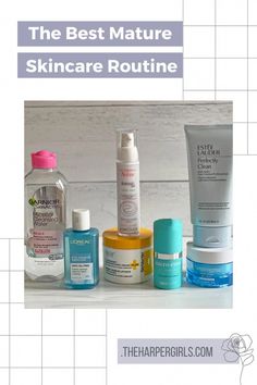 You want to both treat the skin you have now and minimize future aging. That's why I'm sharing my skin care routine for mature skin. Skin Care Routine For 50s For Women, Skincare Over 50 Products, Skincare For Women Over 60 Skin Care, Skin Routine Order, Mom Skincare, Face Cleaning Routine, Simple Skin Care Routine, My Skin Care Routine, Simple Skin Care