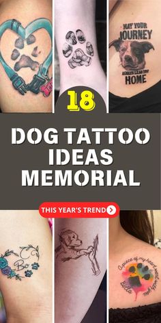 the top ten dog tattoo ideas for memorial