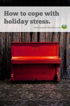 One tip for managing and coping with the stress of the Christmas holiday. #holidaystress #familyexpectations Reminder To Breathe, Mom Burnout, Family Tips