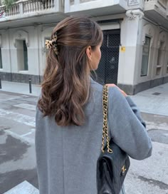 Long Hair Haircut, Hair Inspo Color, Brunette Hair, Aesthetic Hair, Hair Colour, Hair Day, Pretty Hairstyles, Hair Highlights