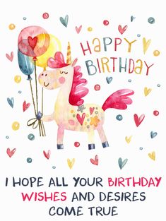 Happy Birthday Quote, Lisa Frank Unicorn, Sunshine Lollipops And Rainbows, Happy Birthday Pics, Rudra Shiva, Unicorn Birthday Cards, Birthday Quote, Christmas Holiday Greetings, Birthday Reminder