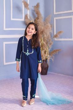 Make your events memorable with this beautiful dress. Dress Details: - Shirt : Embroidered Shirt - Trouser : Matching Trouser - Dupatta : Soft Net Dupatta ------------------------------------------------ Use following link to optionally add eid themed gift box for ordering this dress: https://www.etsy.com/listing/989083466/eid-gift-box-for-dress Eid Box: - 1x This dress - 1x Henna (mehndi) cone. - 1x Henna stencil. - 1x Eid favor box. - 2x Eid themed balloons. - 1x Earrings coordinated with dres Cotton Dress With Resham Embroidery For Eid, Cotton Dress With Dabka Work For Eid, Cotton Embroidered Dress For Eid, Eid Long Sleeve Dress With Mirror Work, Eid Dresses With Resham Embroidery, Long Sleeve Dresses With Mirror Work For Eid, Eid Special Unstitched Cotton Suit With Mirror Work, Eid Festival Cambric Dress With Zari Work, Eid Cotton Unstitched Suit With Mirror Work