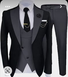 Best Wedding Suits For Men, Wedding Suits Men Black, Suit For Men Wedding, Formal Suits Men, Best Wedding Suits, Stylish Mens Suits, Black Suit Wedding, Slim Fit Suit Men, Classy Suits