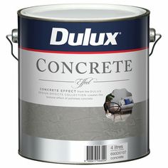 a can of dulux's stone floor paint