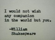 an old typewriter with the words william shakespeare written in black ink on white paper