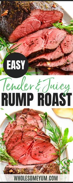 Rump Roast Recipe Dutch Oven Rump Roast, Deer Rump Roast Recipe, Rump Roast Instant Pot, Tender Rump Roast, Cooking A Rump Roast, Rump Steak Recipes, Rump Roast Recipe, Best Dinner Party Recipes