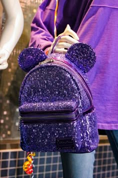 Disneyland Merch, Purple Stuff, Purple Purse