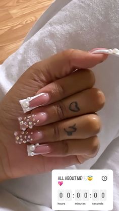 Vacay Nails Acrylic, Vacation Nails Black Women, Glam Birthday Nails, 25 Nails, Vacay Nails, Poppin Nails, Movie Bloopers, Birthday Plans, Girly Acrylic