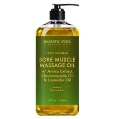 9 Best Warming Massage Oils For Muscle Recovery Or A Sensual Touch Lavender Massage Oil, Sore Muscle, Body Massage Techniques, Lavender And Chamomile, Muscle Massage, Chamomile Essential Oil, Joints Pain Relief, Full Body Massage, Natural Therapy