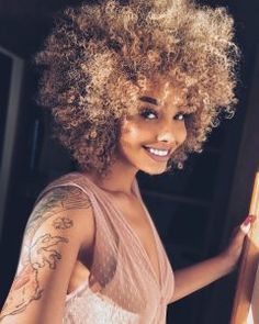 Latest Curly Hairstyles for African American Women | New Natural Hairstyles Hairstyles For African American Women, Crochet Hairstyles, Red Curls, Hairstyles Natural, Choppy Bob Hairstyles, Crochet Braids Hairstyles, Great Hairstyles