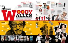 the movie poster for woody allen