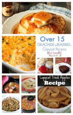 over 15 cracker barrel copycat recipe roundup