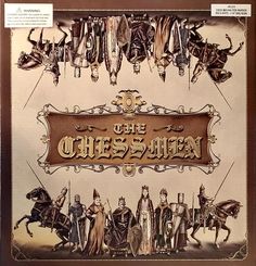 an advertisement for the cheese queen featuring knights and horses