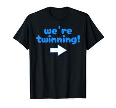 PRICES MAY VARY. We're Twinning Spirit Week Twin Day Best Friend matching design for girls. Lightweight, Classic fit, Double-needle sleeve and bottom hem Twin Day Spirit Week Friends Schools, Twin Shirts Friends, Shirts For Twin Day At School, Twin Shirt Ideas Best Friends, Older Sister T Shirt, Bff Tshirts, Double Trouble Twin Shirts, Best Friend Shirts For 2 Girls Bffs, Bff Girls