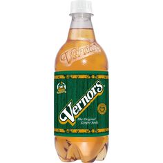 a bottle of vermon's apple cider