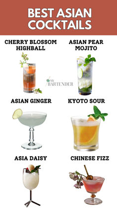 Asian Cocktails Wasabi Cocktail, Asian Cocktails, Ginger Beer Cocktail, Sake Cocktail, Gin Fizz Cocktail, Lychee Juice, Ginger Cocktails, Sweet N Spicy, Cocktail Drinks Alcoholic