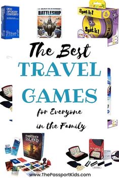 the best travel games for everyone in the family