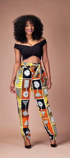 Grena Pants. Full high waisted pencil Leg Pants with two side Pockets and approximately 2.5 waist band. Ankara | Dutch wax | Kente | Kitenge | Dashiki | African print bomber jacket | African fashion | Ankara bomber jacket | African prints | Nigerian style Design Ideas Clothing, Ankara Clothes, Fashion Design Ideas, Senegal Fashion, Kenya Fashion, Nigerian Style, African American Fashion, Nigerian Fashion, Ethno Style