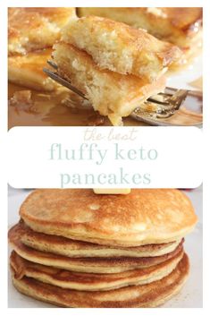 the best fluffy keto pancakes are made with only 4 ingredients and they're ready in under 30 minutes