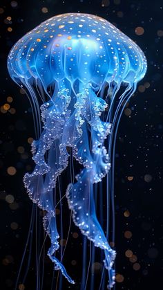 Moon Jellyfish Photography, Ocean Creatures Aesthetic, Sea Creatures Aesthetic, Sea Animals Photography, Deep Ocean Creatures, Aquatic Dragon, Sea Life Aesthetic, Real Jellyfish, Under The Sea Creatures