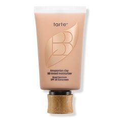 Amazonian Clay BB Tinted Moisturizer Broad Spectrum SPF 20 - TARTE AMZ CLY BB TNTD SPF20 MEDIUMBenefitsLightweight, moisturizing formula delivers a natural finishLight coverage evens & enhances skinhelps blur the look of fine lines & wrinklesFormula helps control oil breakthroughSPF 20 protects skin from harmful UVA/UVB raysSkin-comforting antioxidant blend nourishesIdeal for normal, dry & combination skinFeaturesLight coverageNatural finishVeganBroad Spectrum SPF 20Dermatologist testedKey Ingre Bb Cream Best, Natural Preservatives, Tarte Cosmetics, Mineral Pigments, Soften Skin, Daily Moisturizer, Tinted Moisturizer, Bb Cream, Ulta Beauty