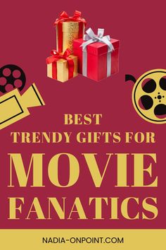 the best trend gifts for movie fanaticss