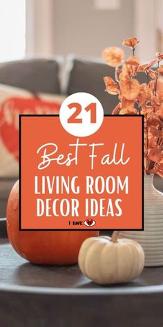 the best fall living room decor ideas