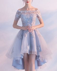 Light Blue Homecoming Dresses, Blue Homecoming Dresses, Elegant Prom Dresses, فستان سهرة