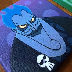 an image of a cartoon character on a canvas