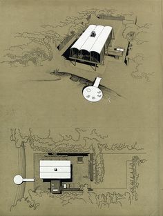 an image of a plan for a house in the air