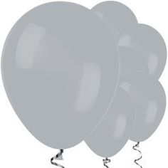 Grey 12 round latex balloons - Party Balloons - Birthday Party Decorations 25 Balloons, 5 Balloons, Gold Party Decorations, Gold Confetti Balloons, Round Balloons, Mini Balloons, Metallic Balloons, Balloons Party, Balloons Birthday