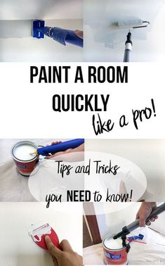 how to paint a room quickly like a pro tips and tricks you need to know