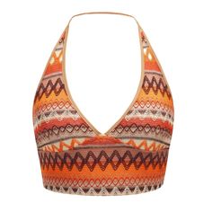 Never Worn Loves! Boho Clothes Png, 70's Tops, 70s Tops Women, 70s Halter Top, Halter Top Outfit, Plus Size Halter Top, Orange Halter Top, Orange Clothes, Boho Halter Top