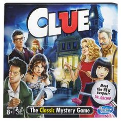 the clue board game is shown in this image