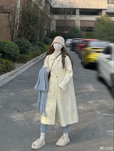 Korea Winter Outfit, Girly Winter Outfits, Cold Outfit, Fitness Fashion Outfits, Outfit Korean Style, Cold Outfits, Casual Day Outfits, Korean Girl Fashion