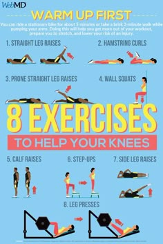 an exercise poster showing how to do the same exercises