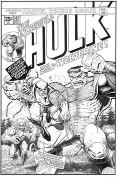 the incredible hulk and wolverine comics cover