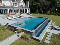 Luxury Pools Backyard, Rectangular Pool, Gunite Pool, Luxury Pools