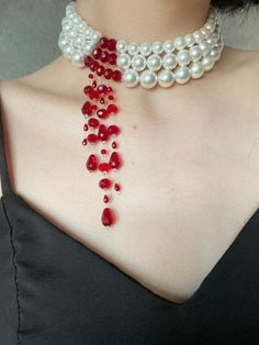 Unique Assesories, Kalung Choker, Anting Manik, Handmade Fashion Jewelry, Fancy Jewellery