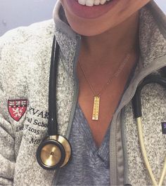 this is my goal to wear a harvard medical school sweatshirt with a stethoscope on it