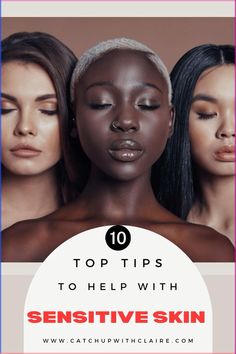 Battling with sensitive skin is a far more common issue than you might have through. These top tips will help make it better year round #skin #skincare #sensitiveskin #body #healthblog #beautyblog #bodycare #skinrelief #lifestylebloggers #catchupwithclaire Natural Branding, Skin Remedies, Skin Skincare, Skin Issues, Spf Sunscreen, Health Blog, Skin Concern, Skin Problems