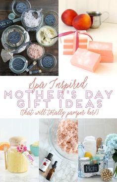 spa inspired mothers day gift ideas