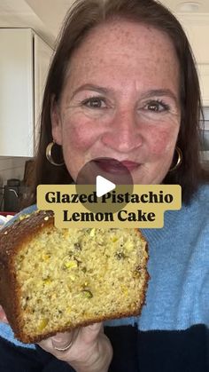 Diane Morrisey on Instagram: "My husband has always loved anything pistachio. Me… not so much…. Until I started to make this loaf cake.  It’s literally the first thing Ive ever eaten with pistachios in it that I loved…. Flavored with pistachio, lemon zest and lemon juice and topped with a lemon simple syrup, it’s wonderfully refreshing and delicious. 
.
.
Pistachio Lemon Loaf Cake 
.
1 1/2 cups all-purpose flour
1 cup shelled pistachios, chopped plus another 1/4 cup chopped for the top of the cake 
1 cup granulated sugar
1 tsp baking powder
1/2 tsp  baking soda
1/2 tsp salt
3  eggs
1/2 cup vegetable oil
1/2 cup plain yogurt
1/4 cup milk
1 tsp vanilla extract
Zest of 1 lemon

Simple syrup 
1/4 cup sugar 
1/4 cup water 
Juice of one lemon 

Preheat the oven to 350F 
Grease a loaf pan or line