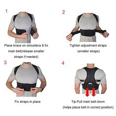 Magnetic Posture Corrector – Store4fit Correct Posture, Back Brace, Shoulder Support, Bad Posture